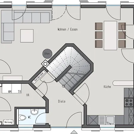 펜션 Schilfrohrsaenger 30 풀렌도르프